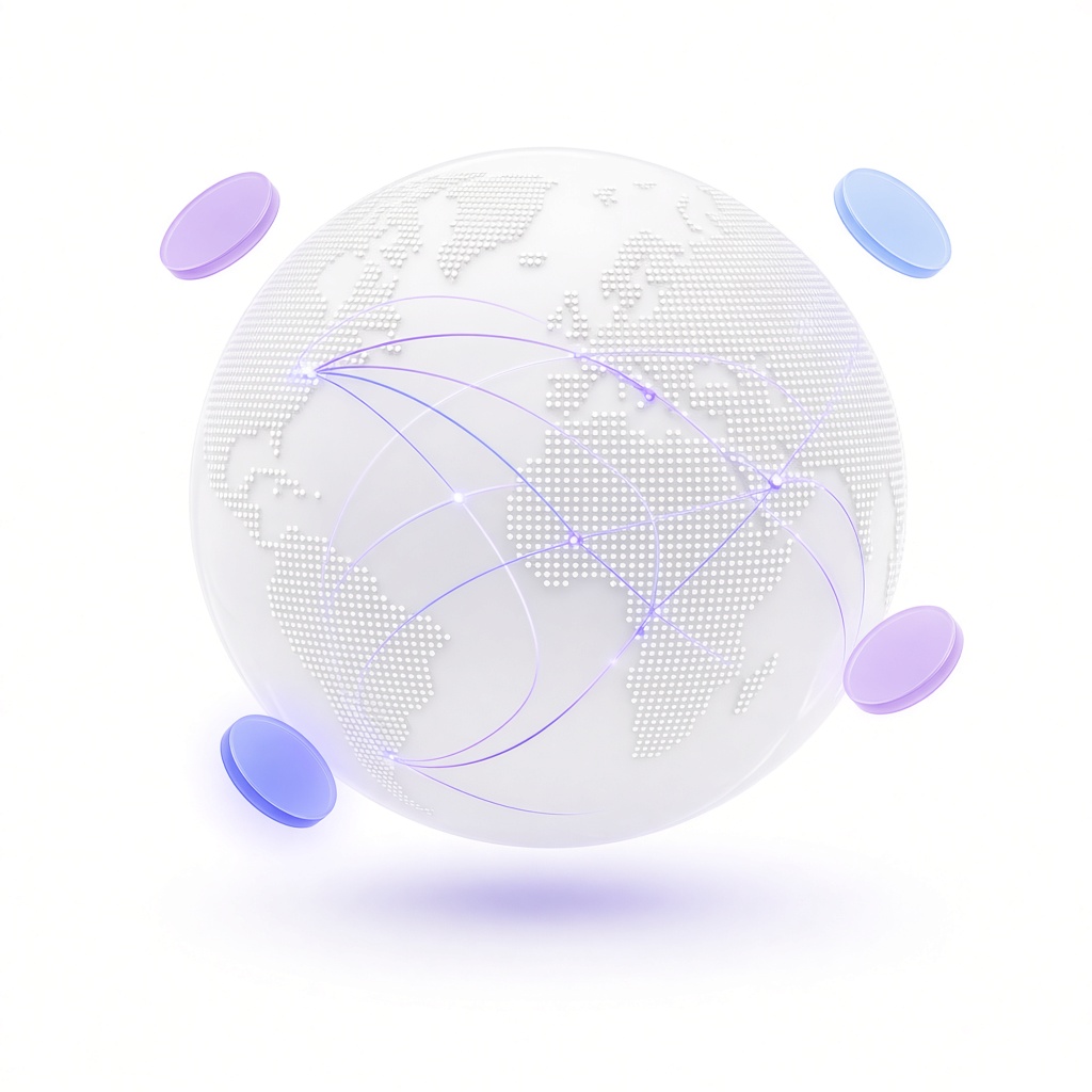 Global network illustration